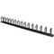 StarTech.com Vertical Cable Organizer with D-Ring Hooks - Vertical Cable Management Panel - 0U - 3 ft.