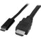 StarTech.com USB C to HDMI Cable - 3 ft - 1m - USB-C to HDMI 4K 60Hz - USB Type C to HDMI - Computer Monitor Cable
