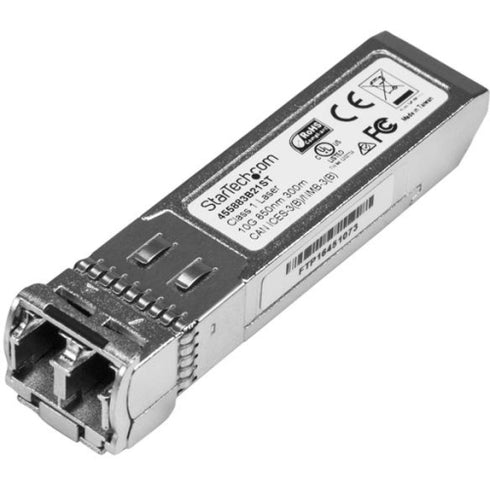 StarTech.com HP 455883-B21 Compatible SFP+ Module - TAA - 10GBASE-SR Fiber Optical SFP Transceiver - Lifetime Warranty - 10 Gbps - Maximum Transfer Distance: 300 m (984 ft.)