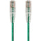 Monoprice SlimRun Cat6 28AWG UTP Ethernet Network Cable, 3ft Green