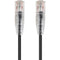 Monoprice SlimRun Cat6 28AWG UTP Ethernet Network Cable, 14ft Black