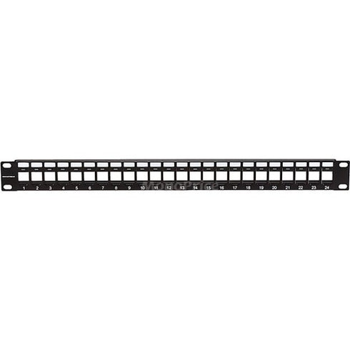 Monoprice Keystone Jack Panel, 24 Ports