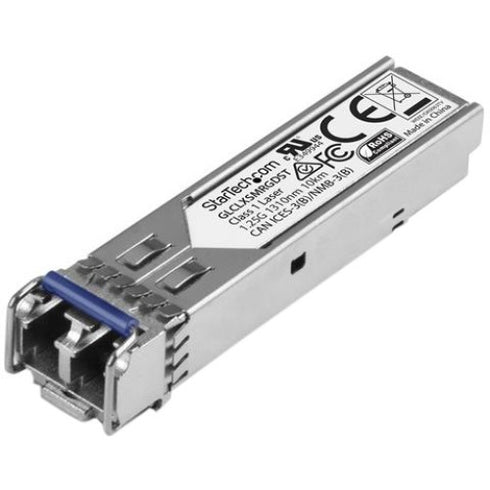 StarTech.com Cisco GLC-LX-SM-RGD Compatible SFP Module - 1000BASE-LX Fiber Optical SFP Transceiver - Lifetime Warranty - 1 Gbps - Maximum Transfer Distance: 10 km (6.2 mi)