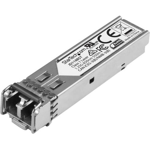 StarTech.com HP JD118B Compatible SFP Module - 1000BASE-SX Fiber Optical SFP Transceiver - Lifetime Warranty - 1 Gbps - Maximum Transfer Distance: 550 m (1804 ft)