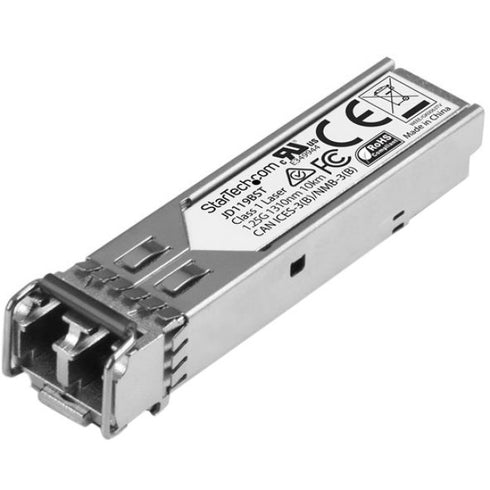 StarTech.com HP JD119B Compatible SFP Module - 1000BASE-LX Fiber Optical SFP Transceiver - Lifetime Warranty - 1 Gbps - Maximum Transfer Distance: 10 km (6.2 mi)