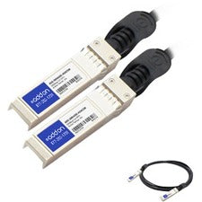 AddOn Brocade 10G-SFPP-TWX-0501 to Dell 470-AAVG Compatible TAA Compliant 10GBase-CU SFP+ to SFP+ Direct Attach Cable (Active Twinax, 5m)