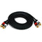 Monoprice 6ft Premium 2 RCA Plug-2 RCA Plug M-M 22AWG Cable - Black