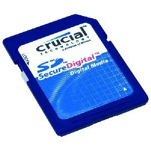 Crucial 256 MB Secure Digital Card