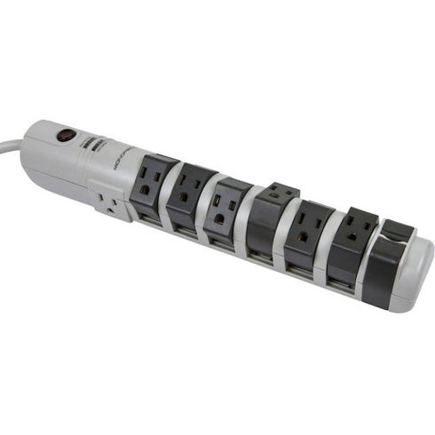 Monoprice 8 Outlet Rotating Surge Strip - 2160 Joules