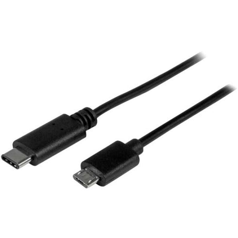 StarTech.com 2m 6 ft USB C to Micro USB Cable - M-M - USB 2.0 - USB-C to Micro USB Charge Cable - USB 2.0 Type C to Micro B Cable