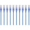 Monoprice 10-Pack, SlimRun Cat6A Ethernet Network Patch Cable, 3ft Blue