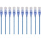 Monoprice 10-Pack, SlimRun Cat6A Ethernet Network Patch Cable, 3ft Blue