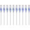 Monoprice 10-Pack, SlimRun Cat6A Ethernet Network Patch Cable, 3ft White