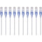 Monoprice 10-Pack, SlimRun Cat6A Ethernet Network Patch Cable, 3ft White