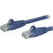 StarTech.com 4ft Blue Cat6 Patch Cable with Snagless RJ45 Connectors - Cat6 Ethernet Cable - 4 ft Cat6 UTP Cable
