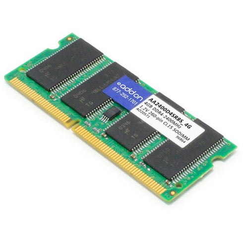AddOn AA2400D4SR8S-4G x1 JEDEC Standard 4GB DDR4-2400MHz Unbuffered Single Rank x8 1.2V 260-pin CL15 SODIMM