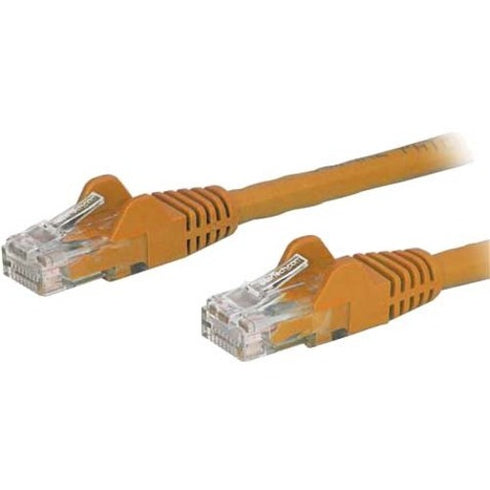 StarTech.com 125ft Orange Cat6 Patch Cable with Snagless RJ45 Connectors - Long Ethernet Cable - 125 ft Cat 6 UTP Cable