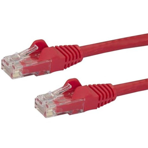 StarTech.com 150ft Red Cat6 Patch Cable with Snagless RJ45 Connectors - Long Ethernet Cable - 150 ft Cat 6 UTP Cable