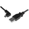 StarTech.com Micro-USB Charge-and-Sync Cable M-M - Left-Angle Micro-USB - 24 AWG - 0.5 m