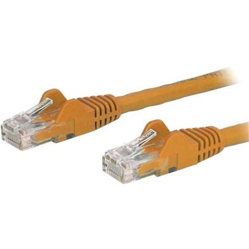 StarTech.com 20ft Orange Cat6 Patch Cable with Snagless RJ45 Connectors - Long Ethernet Cable - 20 ft Cat 6 UTP Cable