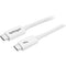 StarTech.com 1m Thunderbolt 3 Cable - 20Gbps - White - Thunderbolt - USB-C - DisplayPort Compatible - Thunderbolt 3 USB-C Cable