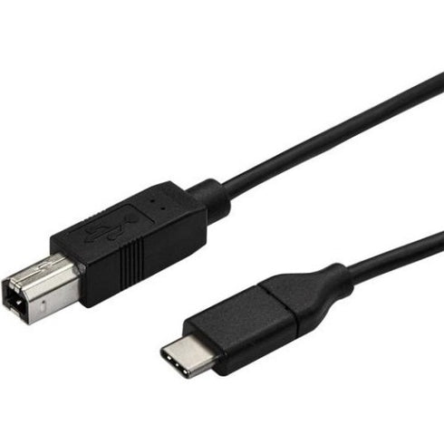 StarTech.com 3m 10 ft USB C to USB B Printer Cable - M-M - USB 2.0 - USB C to USB B Cable - USB C Printer Cable - USB Type C to Type B Cable