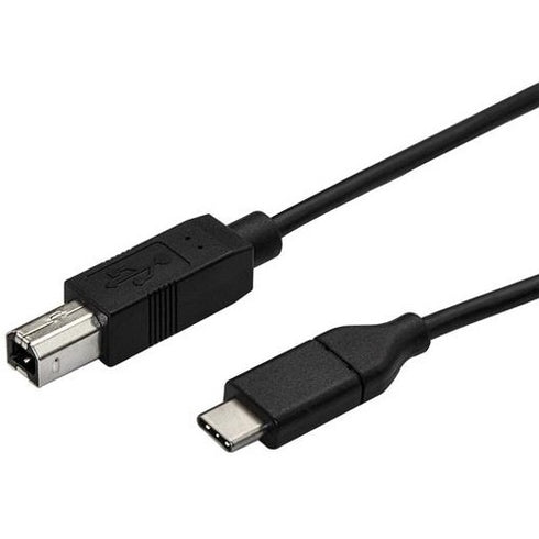 StarTech.com 3m 10 ft USB C to USB B Printer Cable - M-M - USB 2.0 - USB C to USB B Cable - USB C Printer Cable - USB Type C to Type B Cable