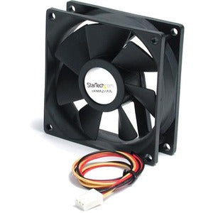 StarTech.com 80x25mm Ball Bearing Quiet Computer Case Fan w- TX3 Connector - Fan Kit