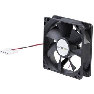 StarTech.com 92x25mm Dual Ball Bearing Computer Case Fan w- LP4 Connector - 2200 rpm - Plastic Fan Enclosure