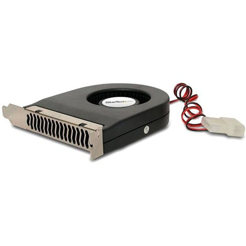 StarTech.com Expansion Slot Rear Exhaust Cooling Fan with LP4 Connector - PC Case Exhaust Fan-Video Card Cooler Fan - System fan kit