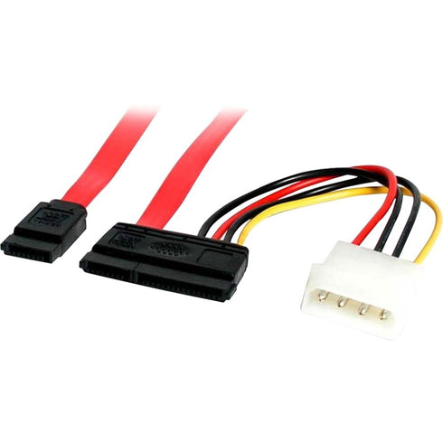 StarTech.com 18in SATA Serial ATA Data and Power Combo Cable