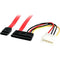 StarTech.com 18in SATA Serial ATA Data and Power Combo Cable