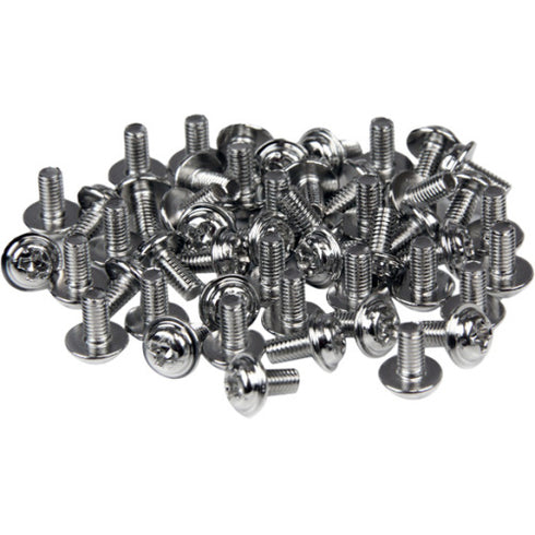 StarTech.com PC Mounting Computer Screws M3 x 1-4in Long Standoff - 50 Pack
