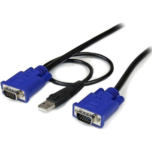 StarTech.com 2-in-1 - Video - USB cable - 4 pin USB Type A, HD-15 (M) - HD-15 (M) - 3.05 m