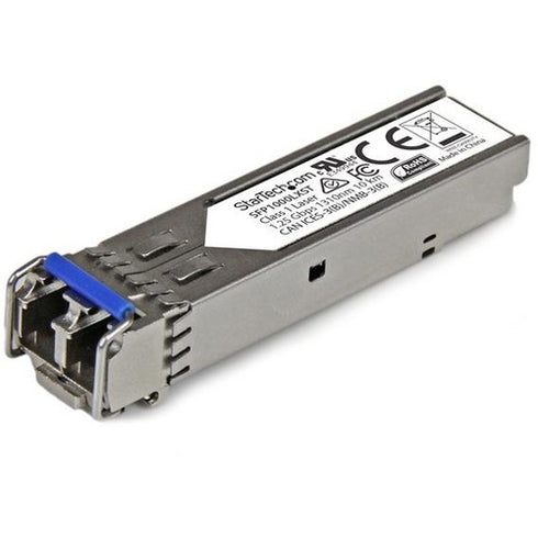 StarTech.com 1000BASE-LX MSA Compliant SFP Module - LC Connector - Fiber SFP Transceiver - Lifetime Warranty - 1 Gbps - Max. Transfer Distance 10 km (6.2 mi)