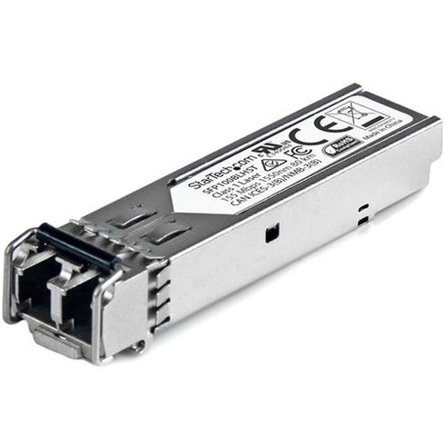 StarTech.com 100BASE-LH MSA Compliant SFP Module - LC Connector - Fiber SFP Transceiver - Lifetime Warranty - 100 Mbps - Max. Transfer Distance 80 km (49.7 mi)