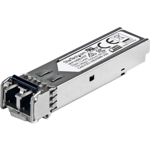 StarTech.com 100BASE-LH MSA Compliant SFP Module - LC Connector - Fiber SFP Transceiver - Lifetime Warranty - 100 Mbps - Max. Transfer Distance 80 km (49.7 mi)