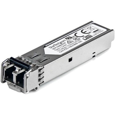 StarTech.com 100BASE-ZX MSA Compliant SFP Module - LC Connector - Fiber SFP Transceiver - Lifetime Warranty - 100 Mbps - Max. Transfer Distance 80 km (49.7 mi)