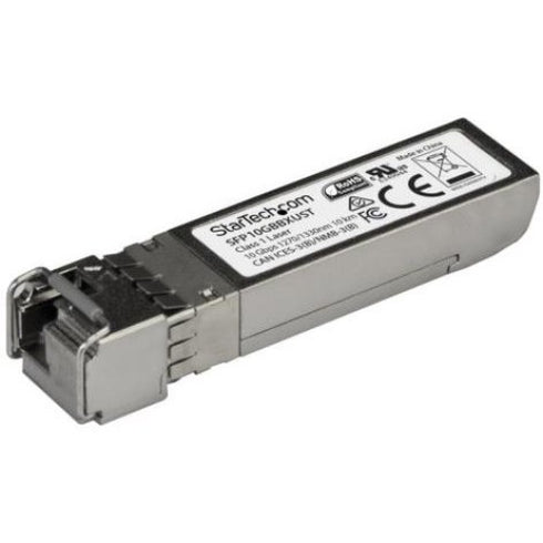 StarTech.com 10GBASE-BX MSA Compliant Upstream SFP+ Module - LC Connector - Fiber SFP+ Transceiver - Lifetime Warranty - 10 Gbps - Max. Transfer Distance 10 km (6.2 mi)