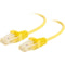 C2G 10ft Cat6 Snagless Unshielded (UTP) Slim Ethernet Network Patch Cable - Yellow