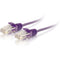 C2G 7ft Cat6 Snagless Unshielded (UTP) Slim Ethernet Network Patch Cable - Purple