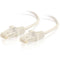 C2G 10ft Cat6 Snagless Unshielded (UTP) Slim Ethernet Network Patch Cable - White