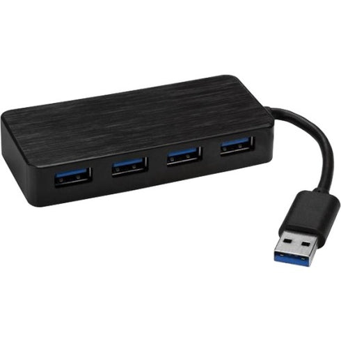StarTech.com 4 Port USB 3.0 Hub - Small USB with Charge Port - Powered USB 3.0 Hub Includes Power Adapter - USB Port Extender