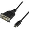 StarTech.com USB C to Serial Adapter - USB C to RS232 Cable - USB C to DB9 Cable Adapter - Windows - macOS - Linux Compatible