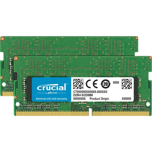 Micron Consumer Products Group Crucial 16gb Kit 2x8g Ddr4-2400 Sodimm 2-8gb Ddr4-2400 Sodimm 1.2v Cl17