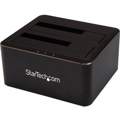 StarTech.com Dual Bay SATA HDD Docking Station for 2 x 2.5 - 3.5" SATA SSD - HDD - USB 3.0 - SATA Hard Drive Docking Station