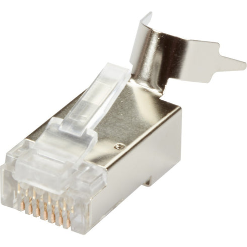 Black Box CAT6A RJ-45 Modular Plug - Shielded, 100-Pack