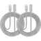 SIIG Zinc Alloy USB-C to USB-A Charging & Sync Braided Cable - 6.6ft, 2-Pack