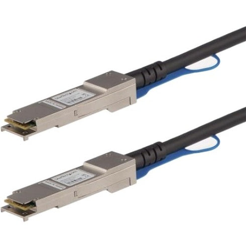 StarTech.com Juniper QFX-QSFP-DAC-1M Compatible QSFP+ Direct-Attach Twinax Cable - 1 m (3.3 ft.) - 40 Gbps - Passive DAC Copper Cable - RJ45 Mini-GBIC Cable