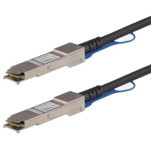 StarTech.com MSA Compliant QSFP+ Direct-Attach Twinax Cable - 0.5 m (1.6 ft) - 40 Gbps - Passive DAC Copper Cable - RJ45 Mini-GBIC Cable